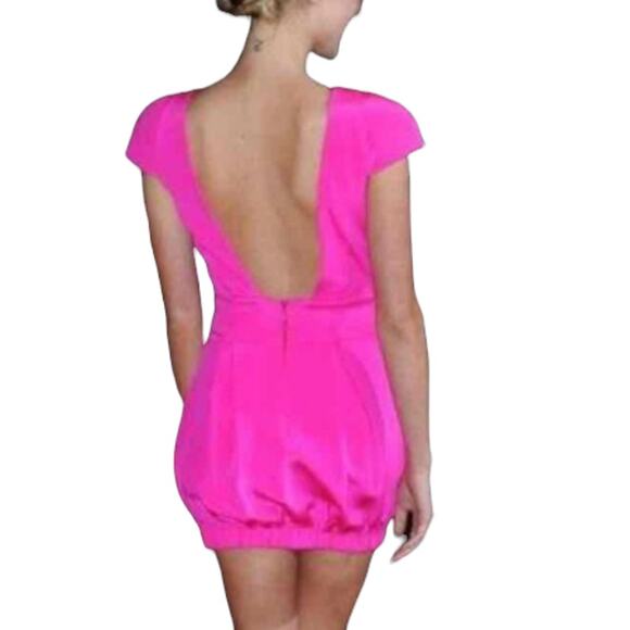 Naven Party Dress Hot Pink Mini Size Small - Picture 2 of 13